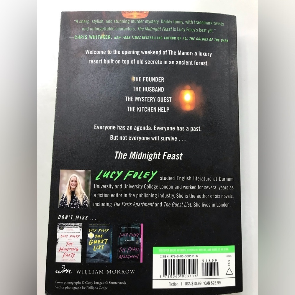 'The Midnight Feast' a Thriller by Lucy Foley - Picture 2 of 4
